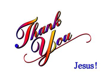Thank You Jesus